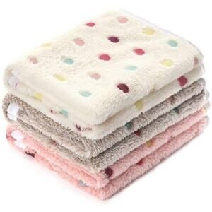 1 Pack 3 Blankets Super Soft Cute Pets Dogs Cats‎ Puppy Blanket